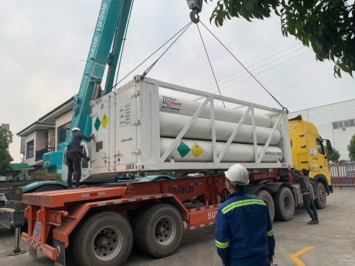 Dây chuyền sản xuất N₂O 5.5N
